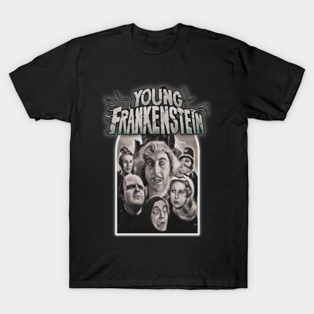 Young Frankenstein T-Shirt by Olvera_Nattie